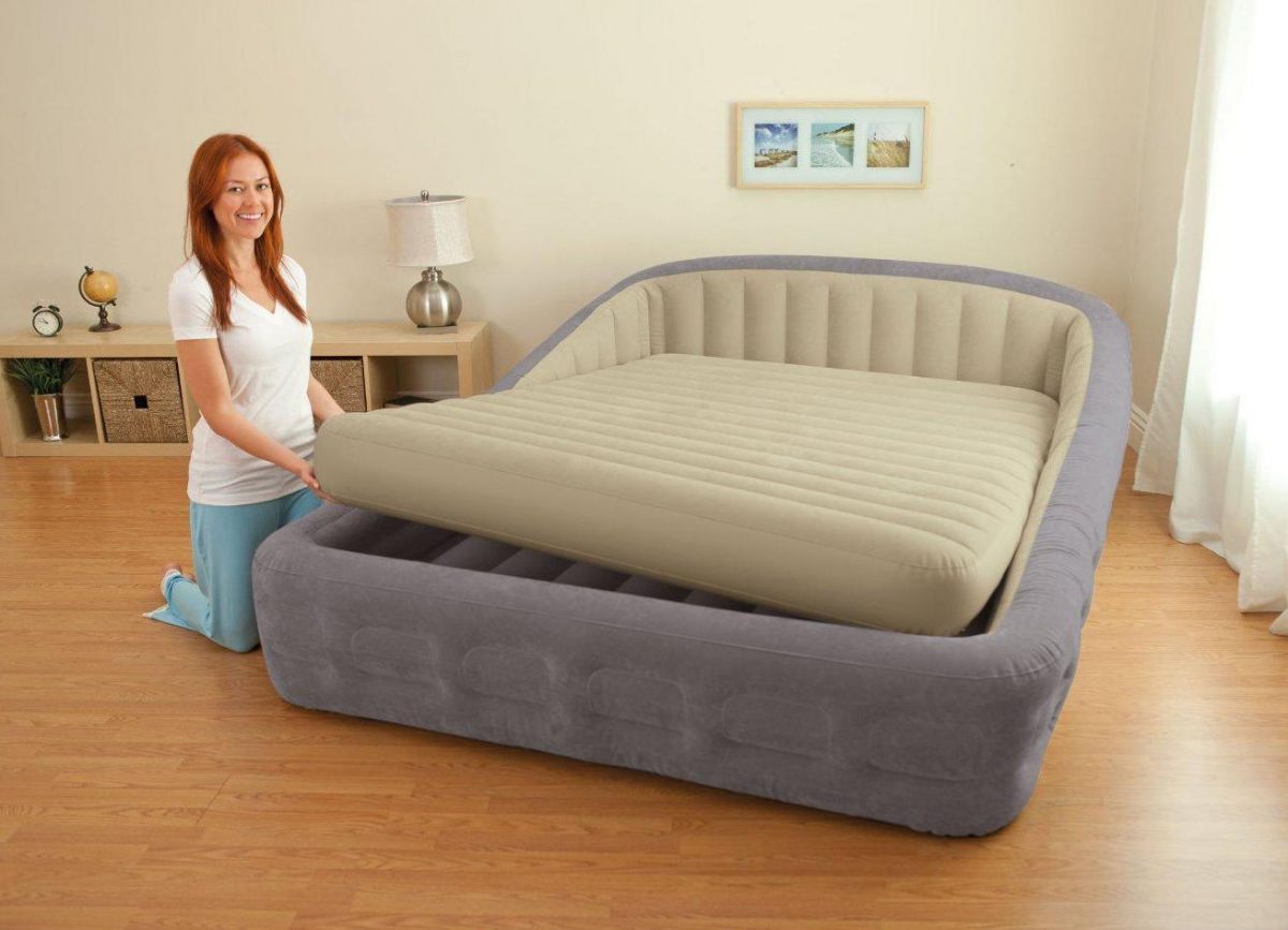 Двуспальная надувная кровать