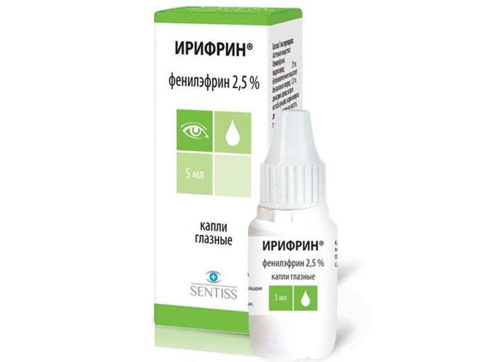 Іріфрін (irifrin) інструкція із застосування