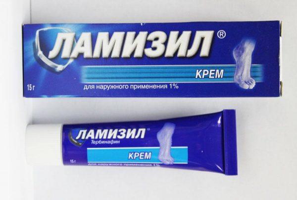Ламізил крем призначається для придушення позбавляючи, викликаного активністю грибків