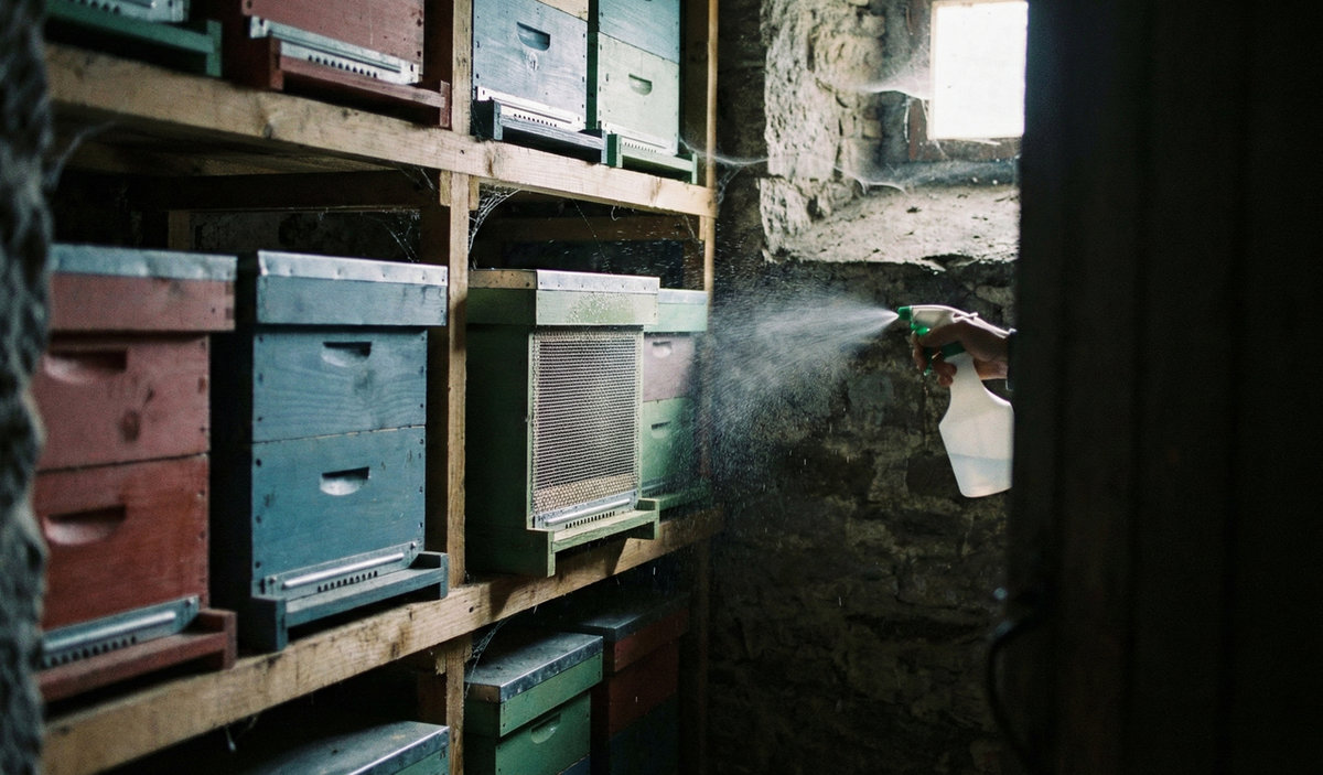 Маточник темніє на кінчику