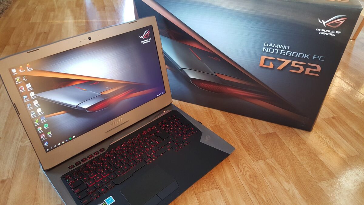 ASUS ROG g752 игровой ноутбук