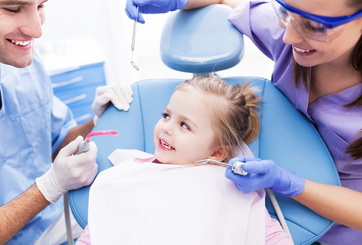 Визит ребенка до стоматолога