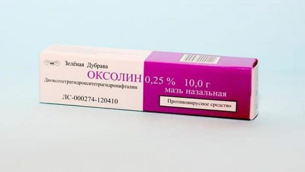 Мазь для носа противірусна оксолінова: показання до застосування