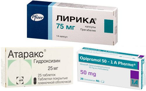 рекомендовані препарати при підвищеній тривожності: Прегабалін, опіпрамол, Гидроксизин