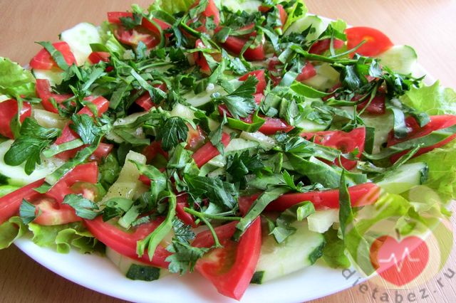 Салат з овочами
