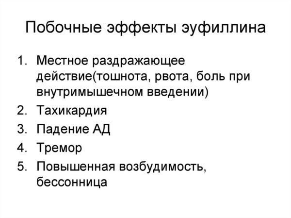 Як використовувати в лікувальних цілях розчин «Еуфіліну» в ампулах