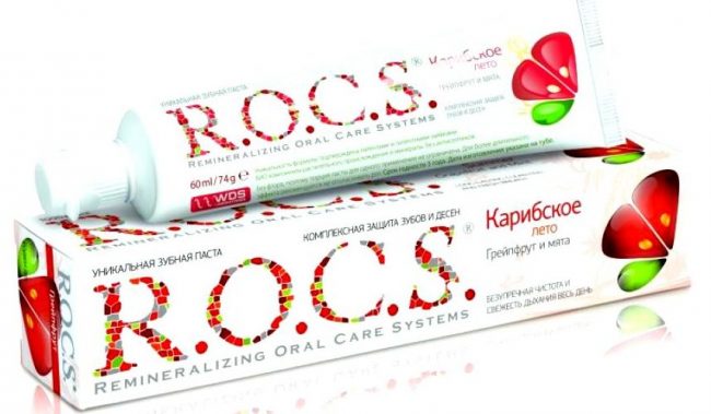 Зубна паста ROCS
